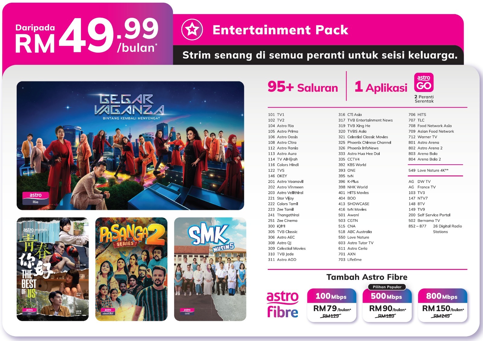 Astro - Entertainment Pack